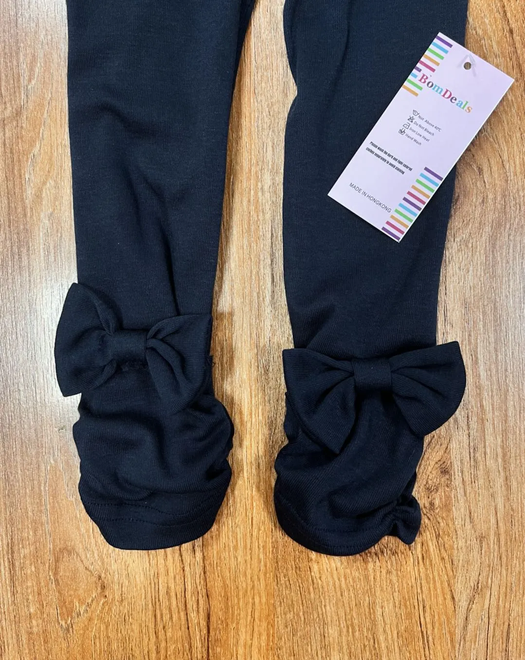 BomDeals toddler girl cute bow socks