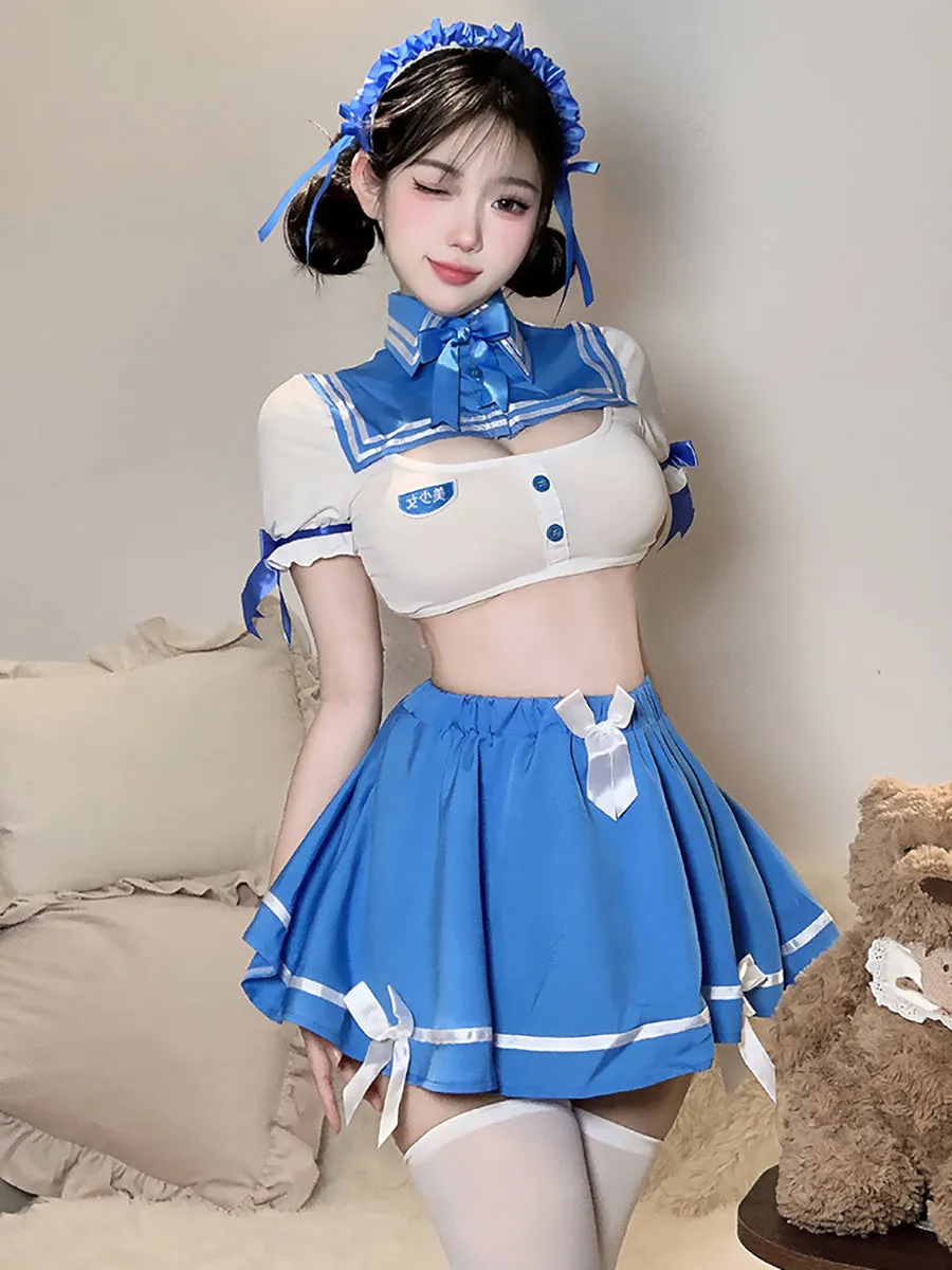 Cute Candy Lady School Costume