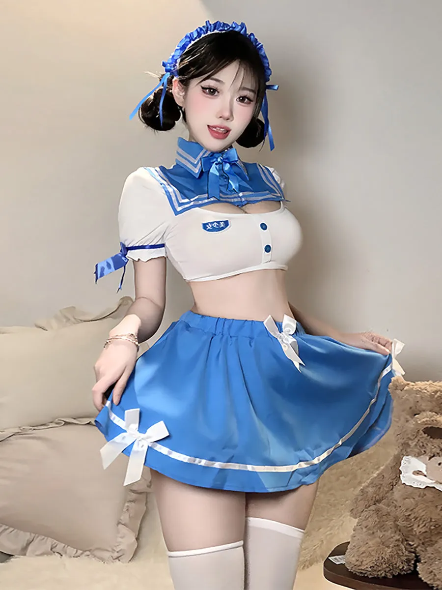 Cute Candy Lady School Costume