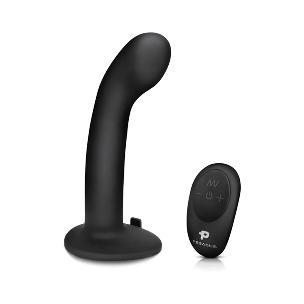 Pegasus 6 Wirelss Remote Control P-spot/g-spot Peg With Harness Black