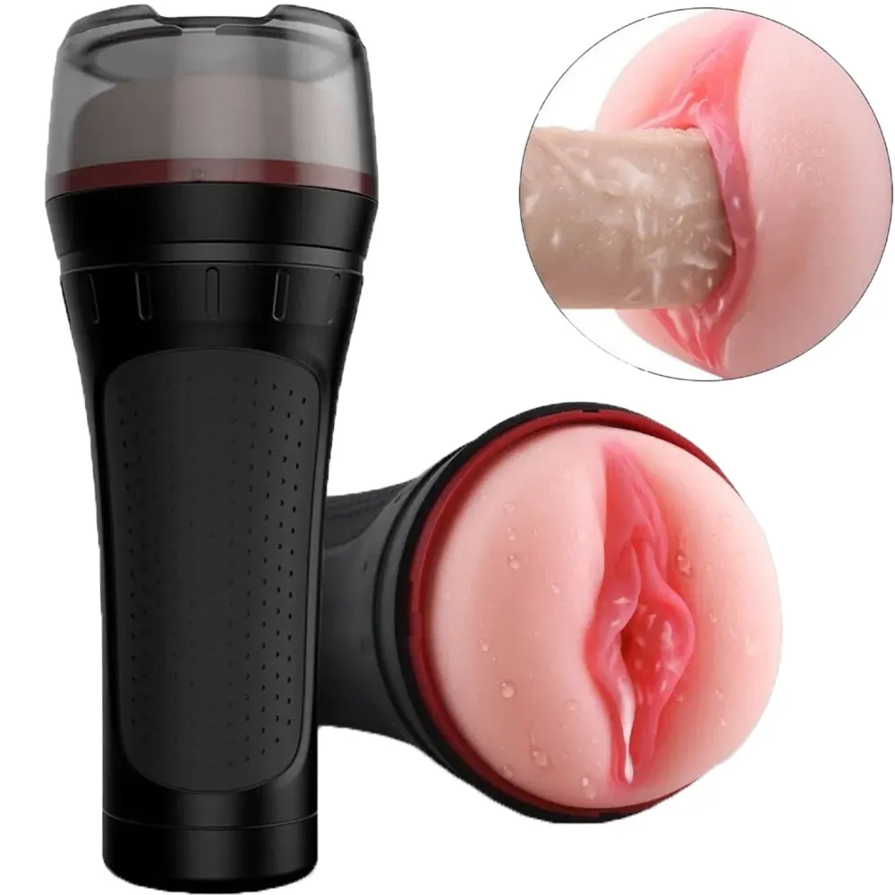 S-HANDE Hercules Realistic Male Masturbator Pocket Pussy Vagina Suction Sex Toy