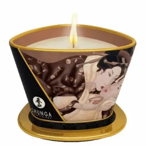 Shunga Massage Candle Excitation - 5.7 oz Intoxicating Chocolate