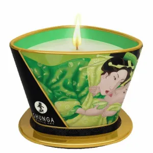 Shunga Massage Candle Zenitude - 5.7 oz Exotic Green Tea
