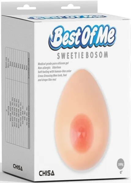 Sweetie Bosom Realistic Silicone Breast Natural Looking Fake Boob 1000g 1kg