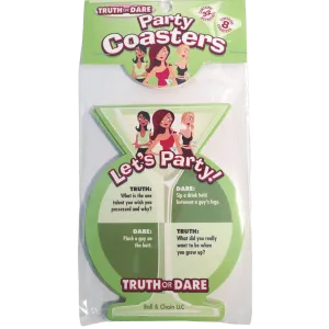 Truth or Dare Party Coasters